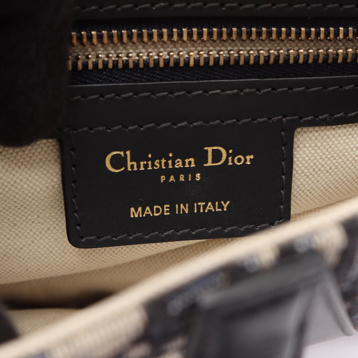 Dior Saddlebag, Oblique Jacquard, 2-Way Handbag Beige/Navy canvas leather 2106800635881
