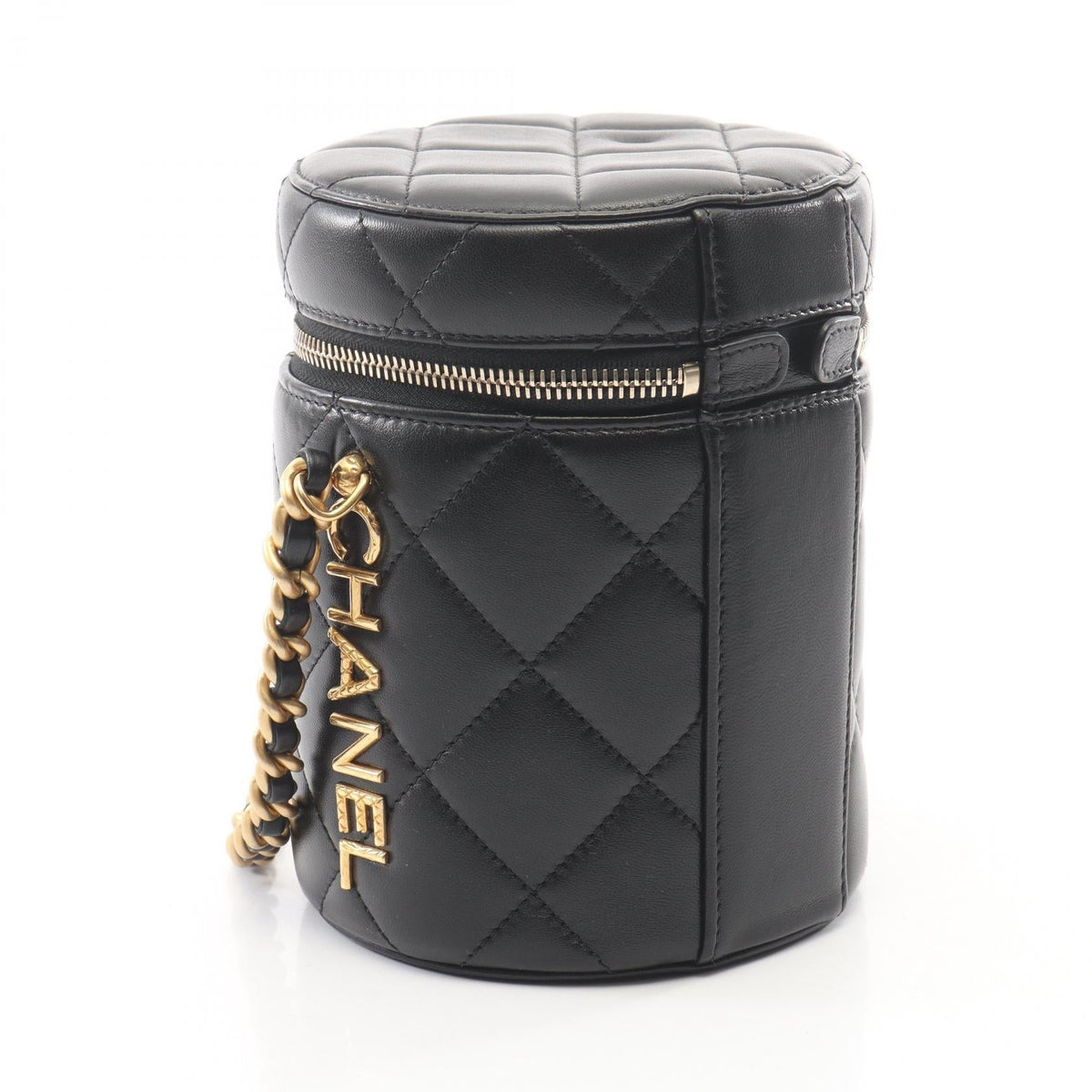CHANEL Black Matelasse Lambskin (sheep leather) AS2735 2106800638325