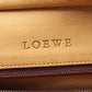 LOEWE Amazona 28 Handbag Brown Suede leather 2101220083908