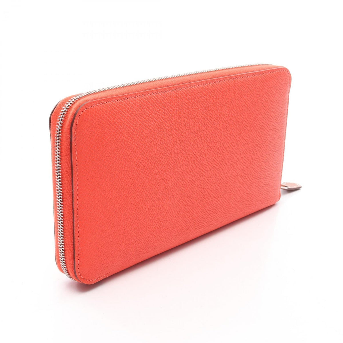 HERMES Azap Long Silkin Rose Texas Around long wallet Red Epsom Other Epsom 2107601171967