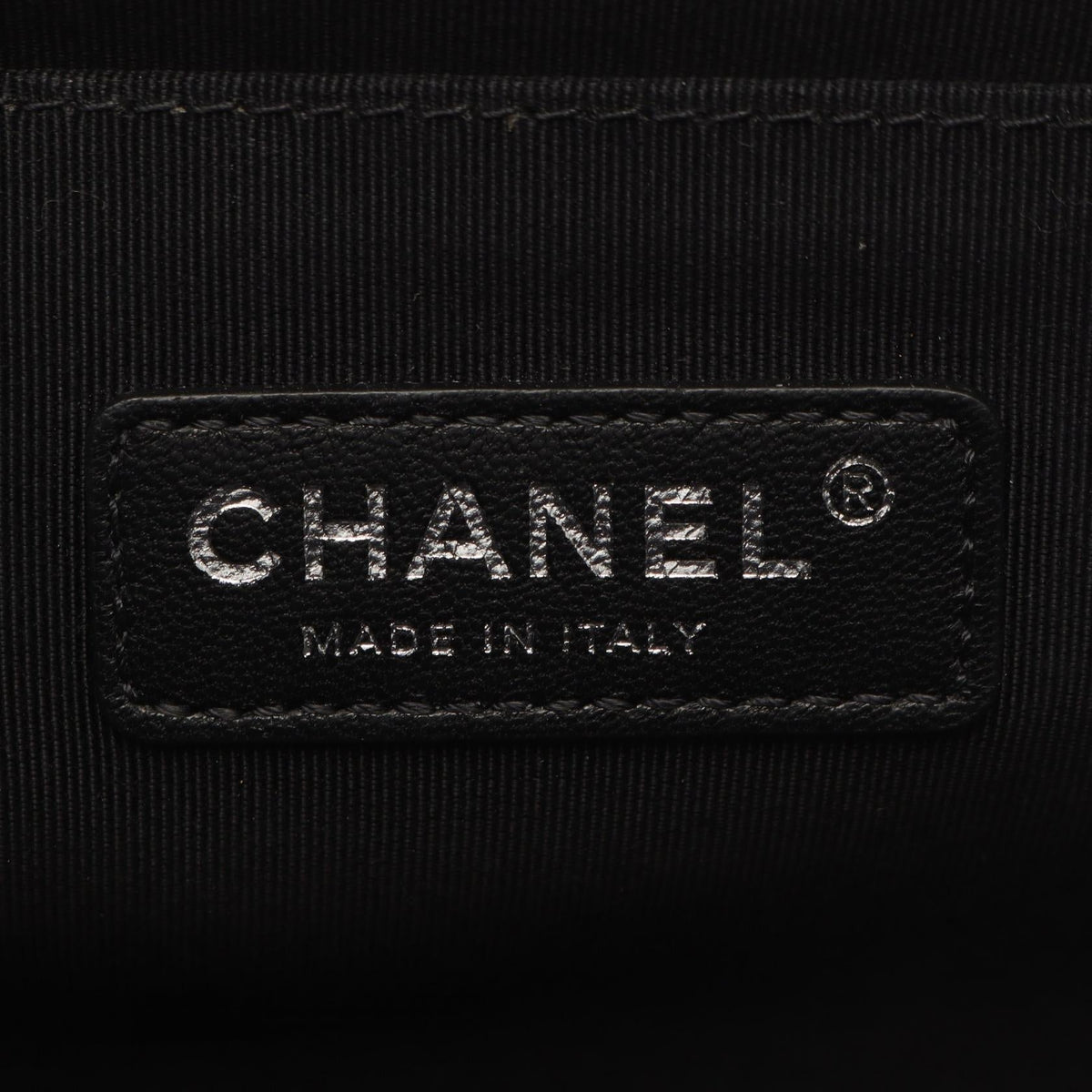 CHANEL Black Boy chanel Lambskin (sheep leather) A67086 2101220052324