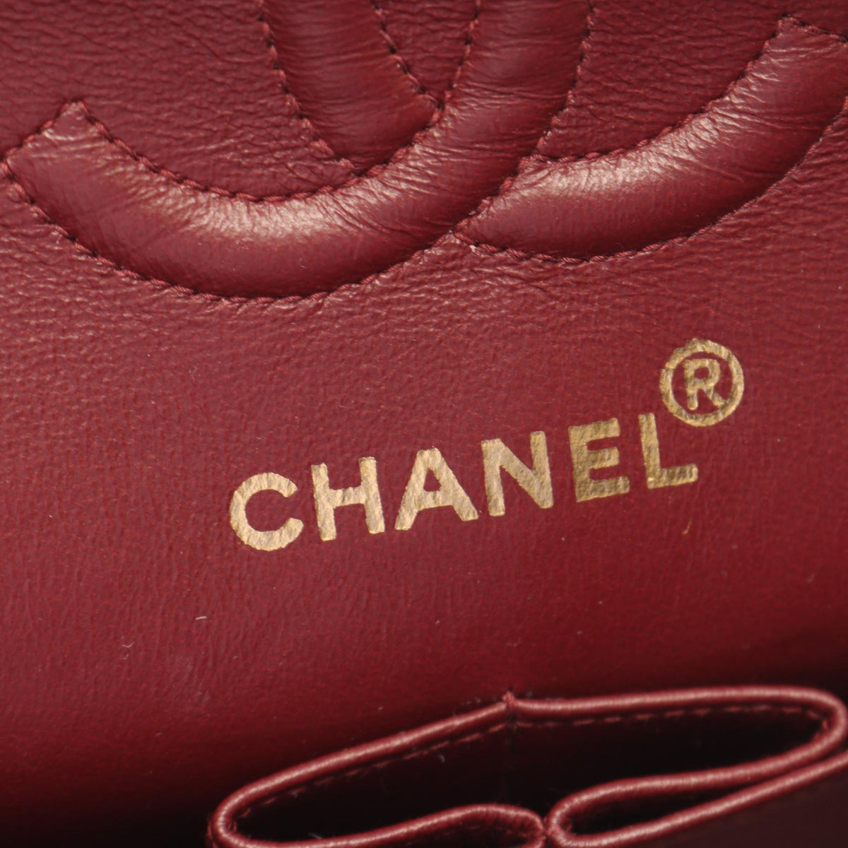 CHANEL Black Matelasse W flap Lambskin (sheep leather) 2107400258500