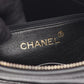 CHANEL Black Matelasse fringe Lambskin (sheep leather) 2101219988658