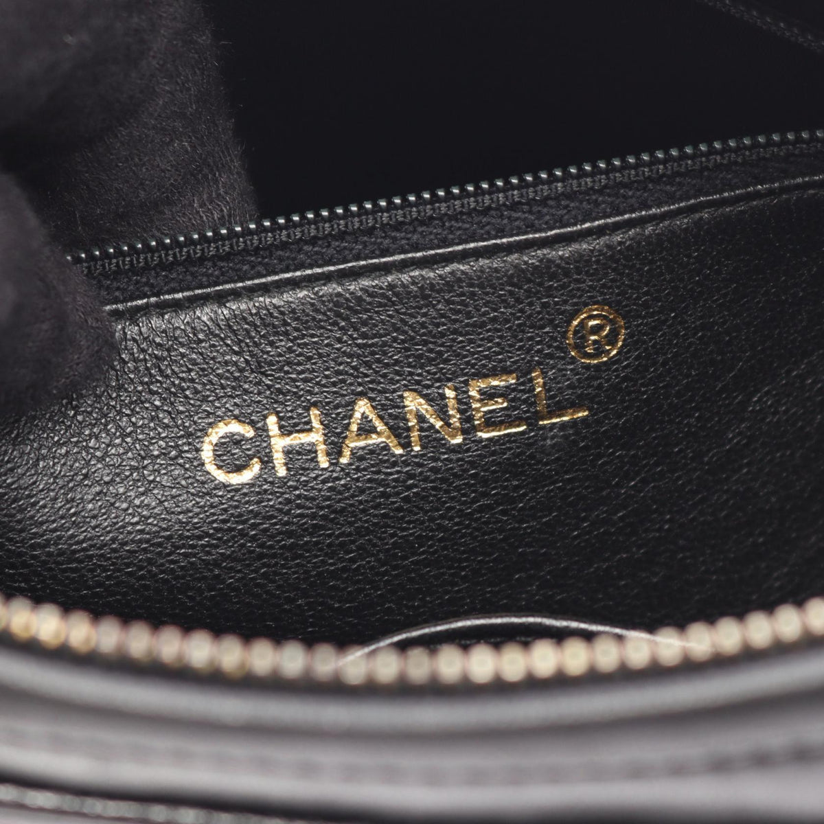 CHANEL Black Matelasse fringe Lambskin (sheep leather) 2101219988658