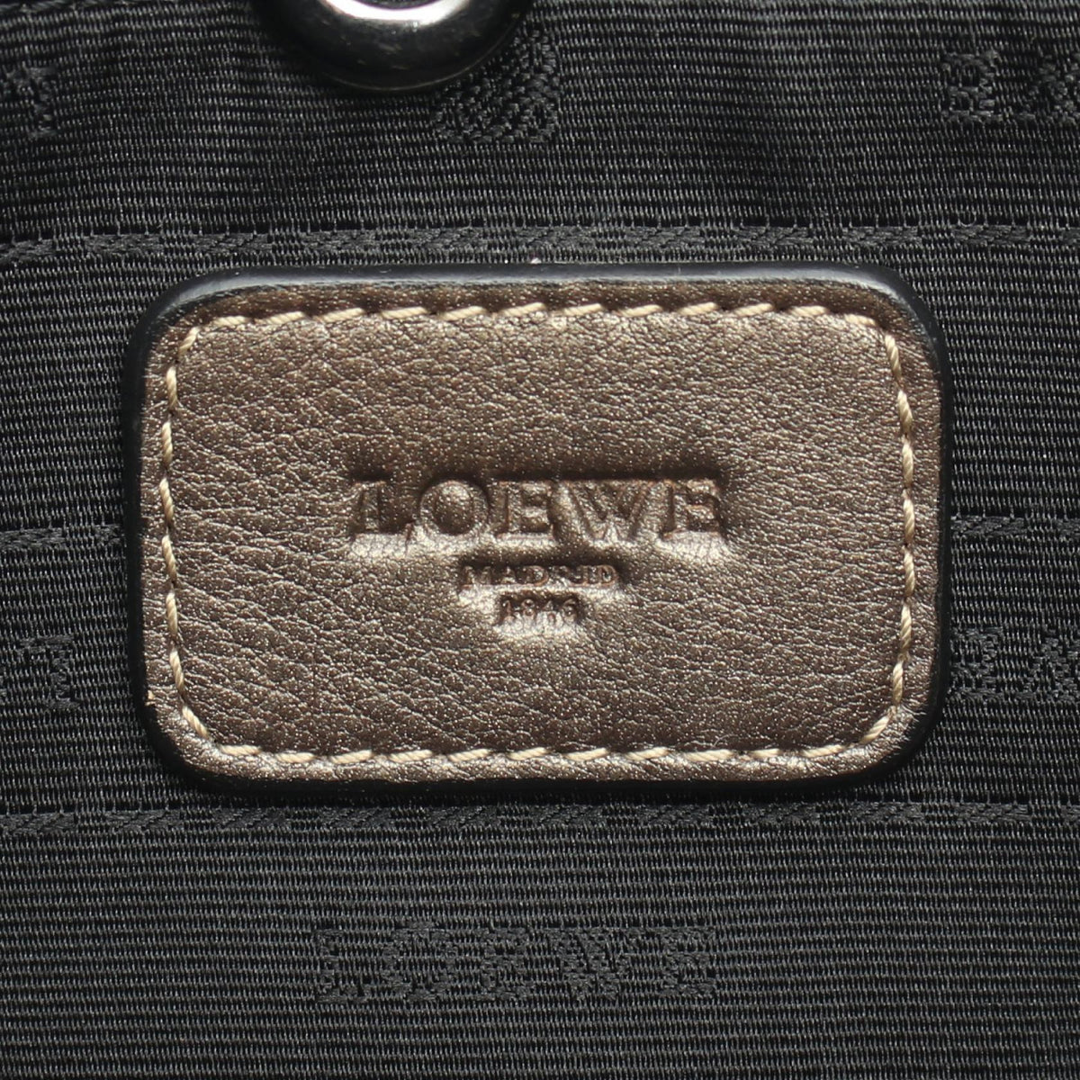 LOEWE Heritage Tote Bag Brown leather 2101219989860