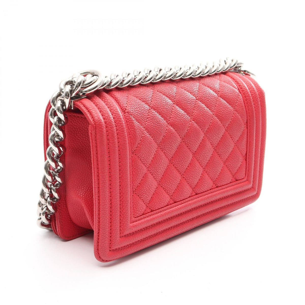 CHANEL Red Boy Chanel Small Grained Calfskin leather 2106800638295