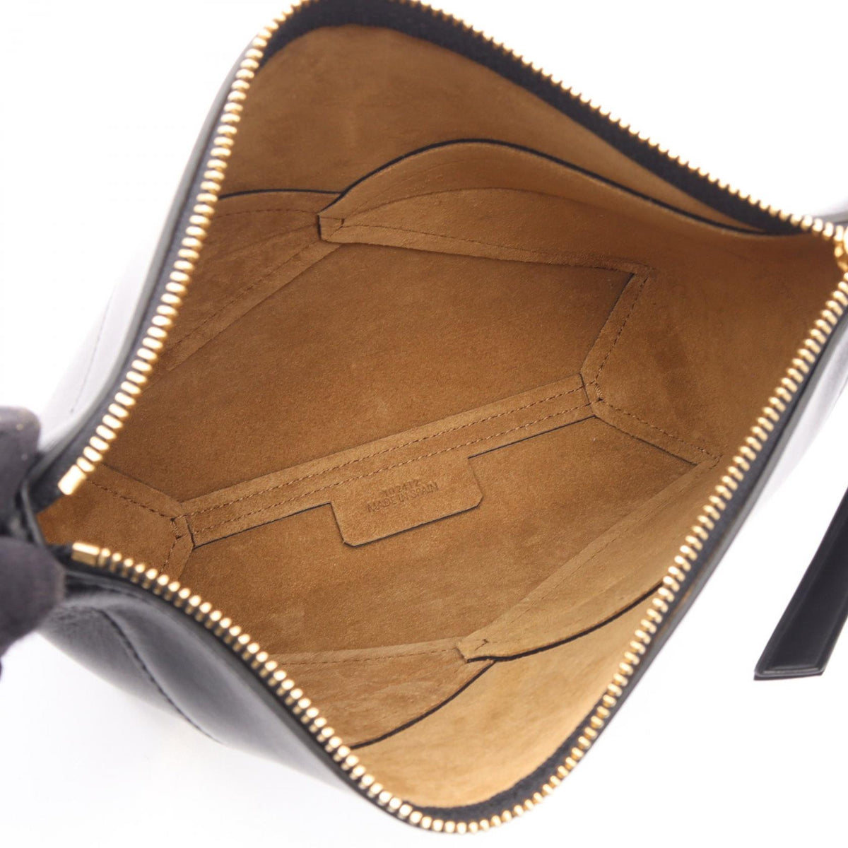 LOEWE Puzzle Fold Pouch 2WAY business bag clutch bag Black leather C510PT1X011100 2101220148461