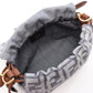 FENDI Mamma Bucket 2WAY Handbag Blue/Brown canvas leather 8BS105AV5WF1SXQ 2101220158774