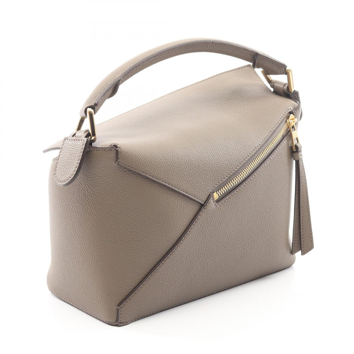 LOEWE Puzzle Edge Small 2WAY Handbag Gray leather A510P60XAW3170 2101220148423