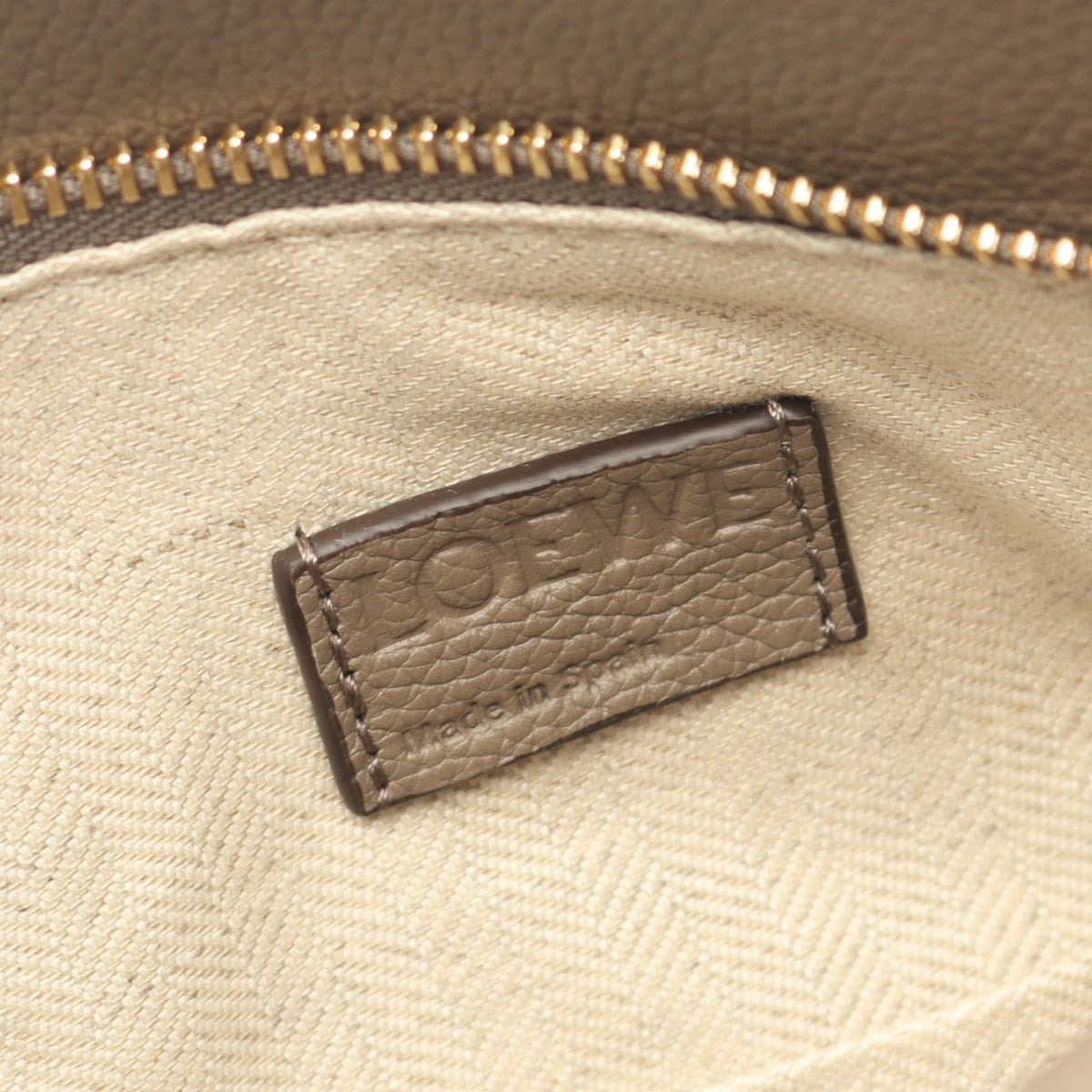 LOEWE Puzzle Edge Small 2WAY Handbag Gray leather A510P60XAW3170 2101220148423