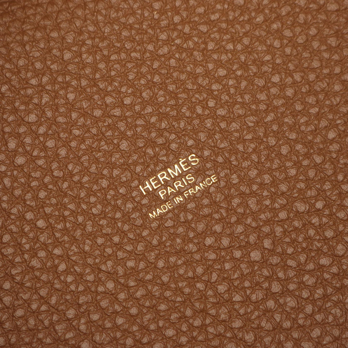 HERMES Picotin Rock PM Eclat HandbagHalzan Halzan Brown Taurillon Clemence leather Taurillon Clemence / Veau Swift leather 2104102537438