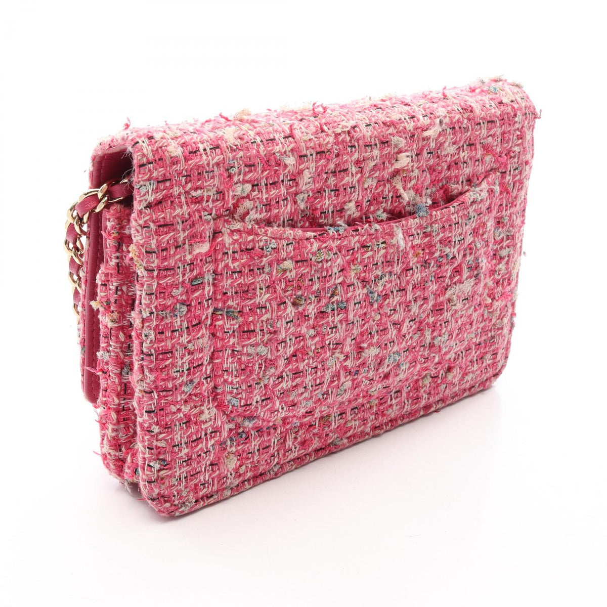 CHANEL Pink/Multicolor Matelasse Fabric 2104102537490