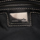 FENDI Mamma bucket Zucchino Handbag Black canvas�leather 2100301254770
