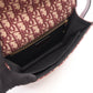 Dior 30 MONTAIGNE Shoulder Bag Bordeaux canvas�leather 2101220130336