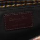 Dior 30 MONTAIGNE Shoulder Bag Bordeaux canvas�leather 2101220130336