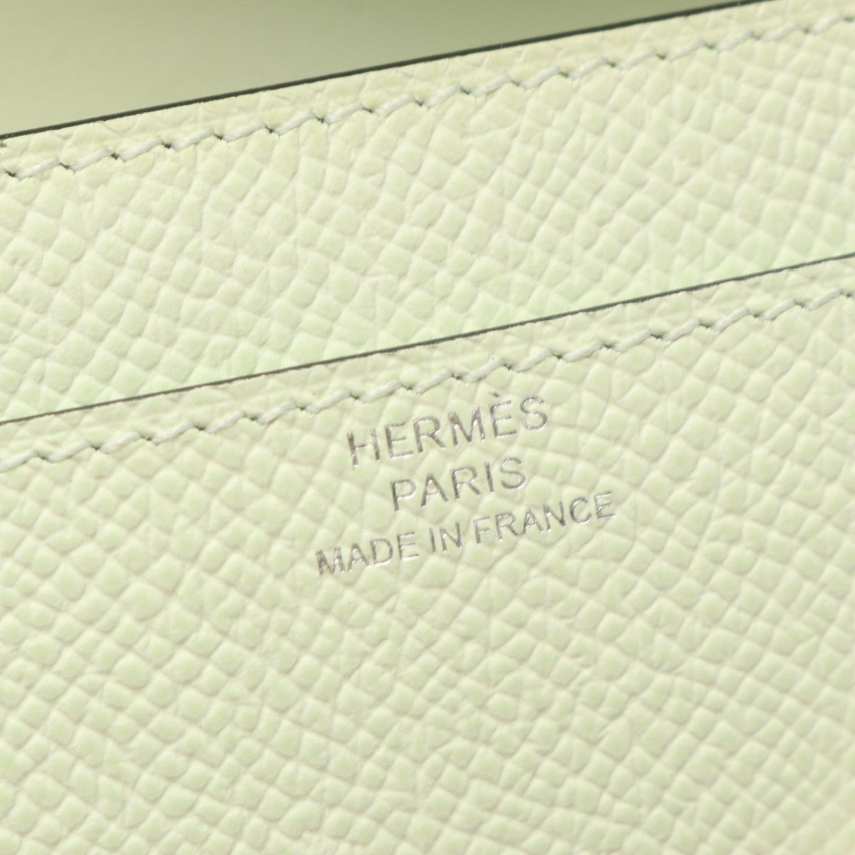 HERMES constance long to go Shoulder BagVert Fizz Vert Fizz Green Epsom leather Calfskin (cowhide) Epsom 2104102529563
