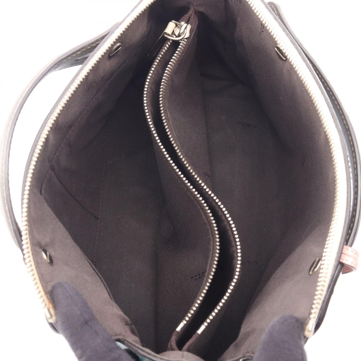FENDI BY THE WAY MEDIUM (2-Way) Handbag Green/Gray/Beige leather 2101220127725