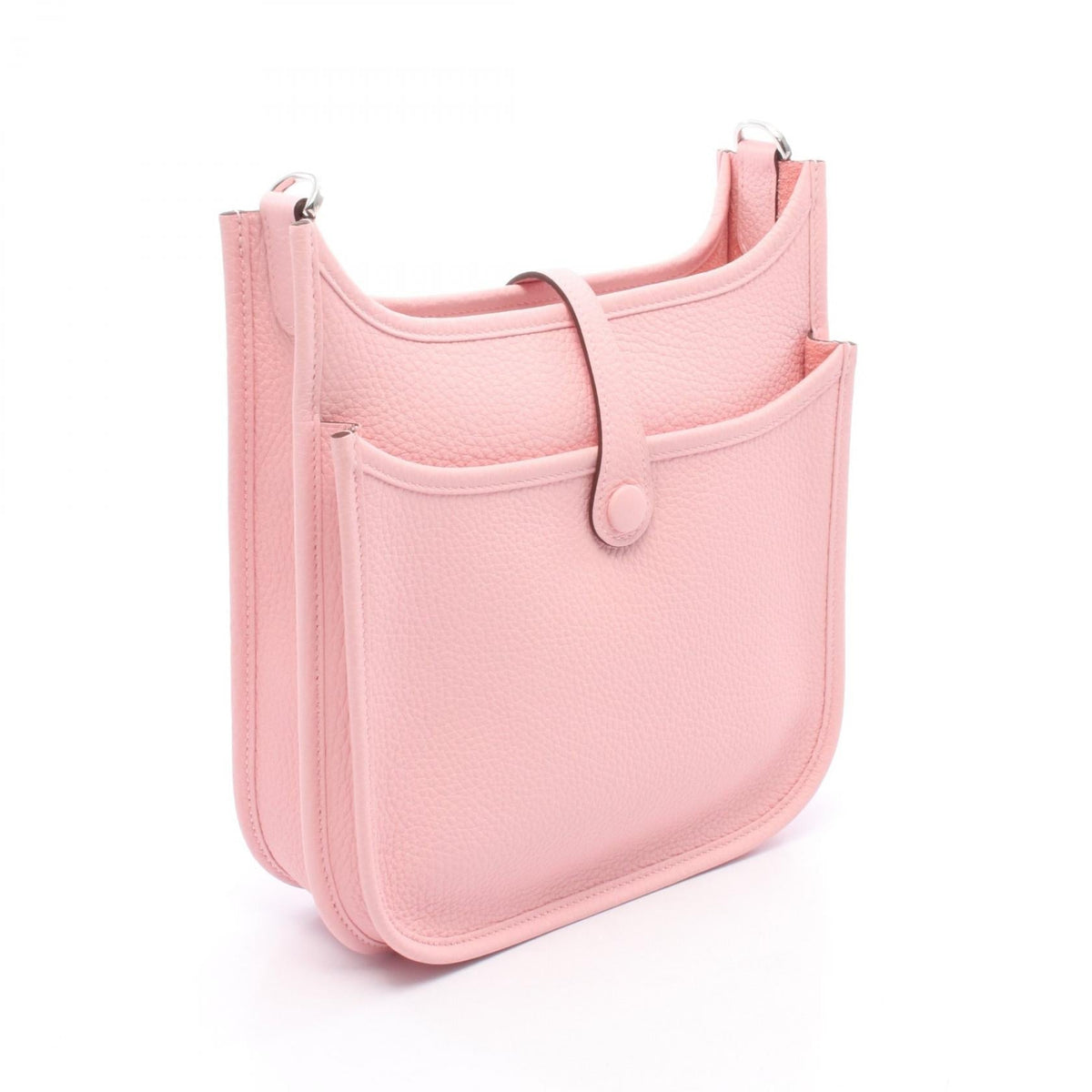 HERMES Evelyne23 Shoulder BagRose sakura Rose sakura Pink Taurillon Clemence leather Taurillon Clemence 2101220117689