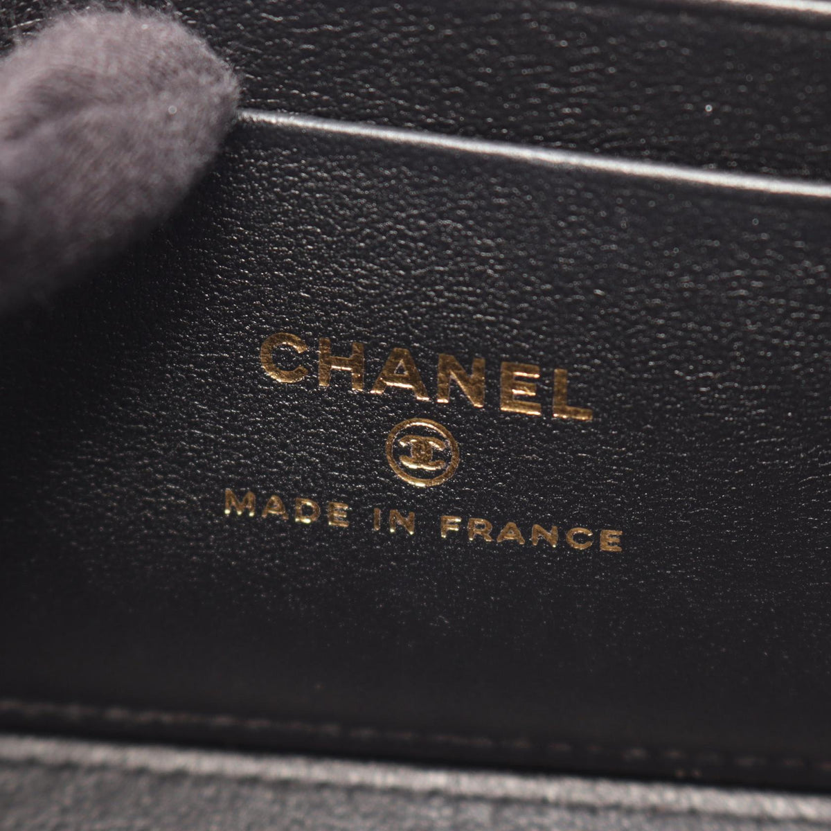 CHANEL Black Matelasse Vanity Bag 2WAY Lambskin (sheep leather) AP2199 2107400259019