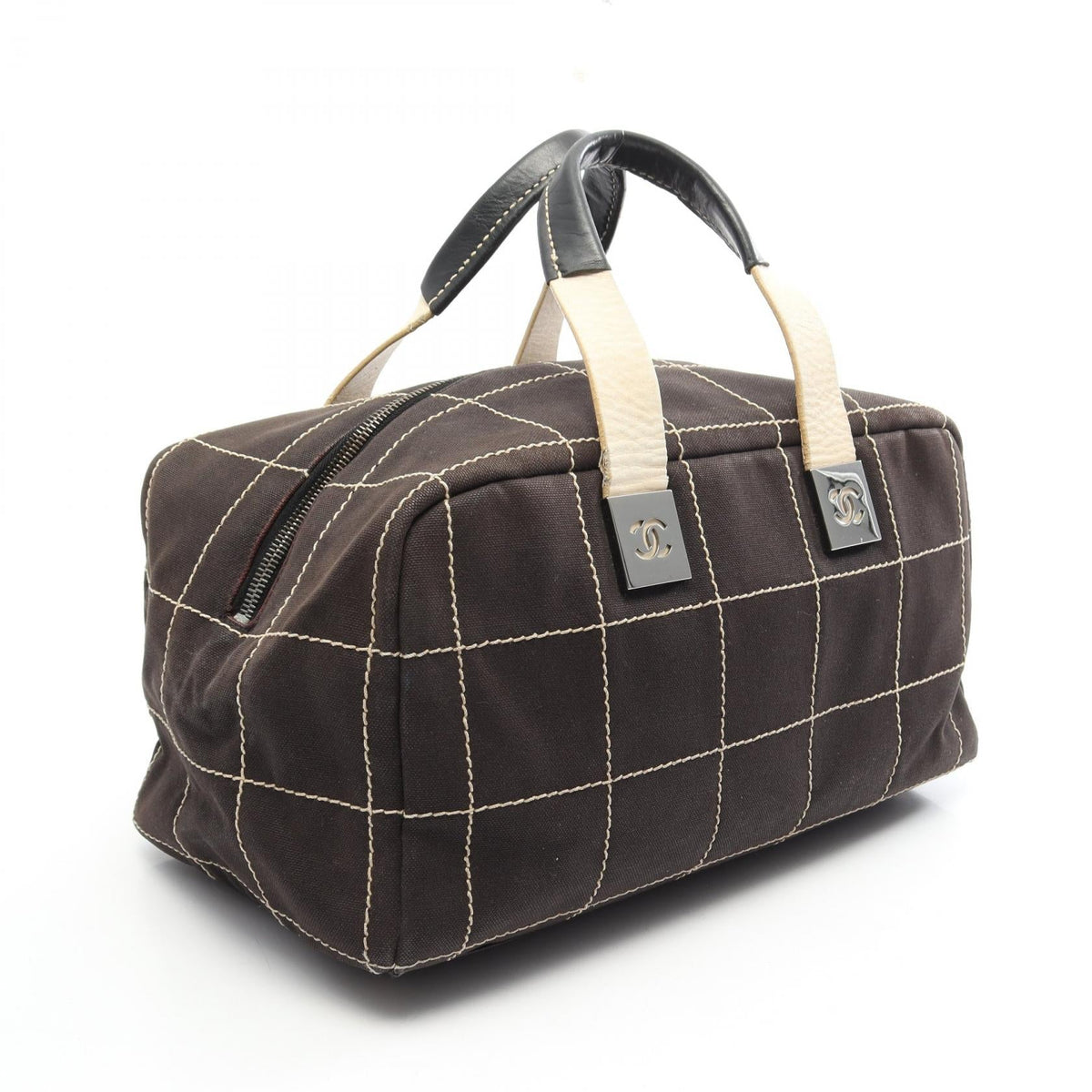 CHANEL Black Chocolate bar leather campus 2101220065270