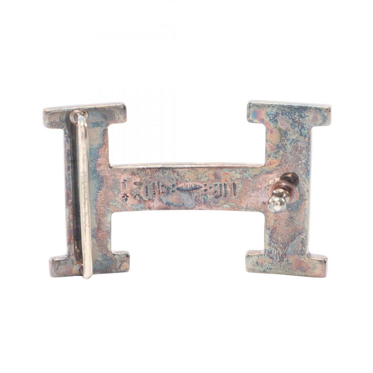 HERMES Touareg H-belt buckle Other accessories Silver Other SV925 2104102524254