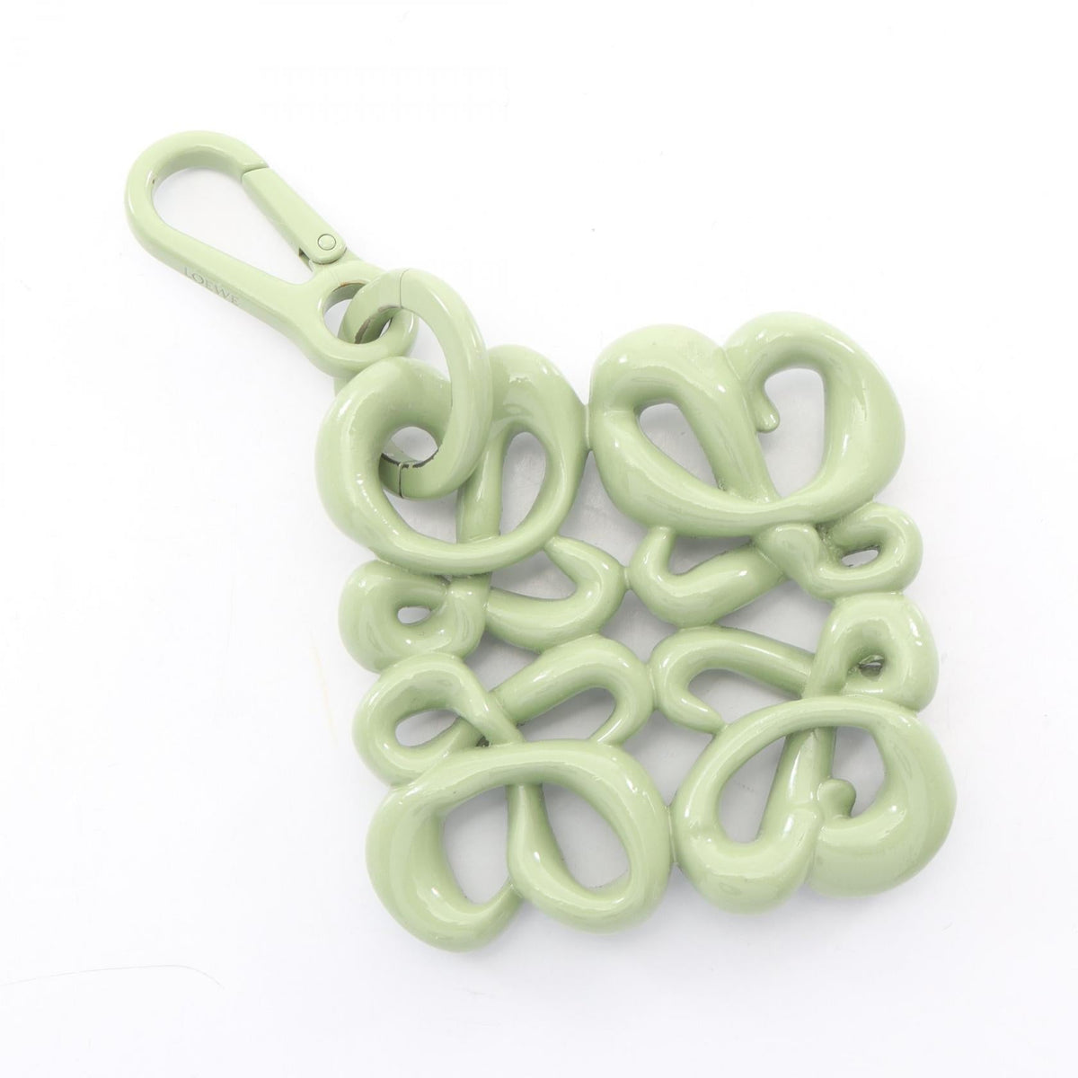LOEWE anagram charm Green Other Varnished Aluminum 2101220062620