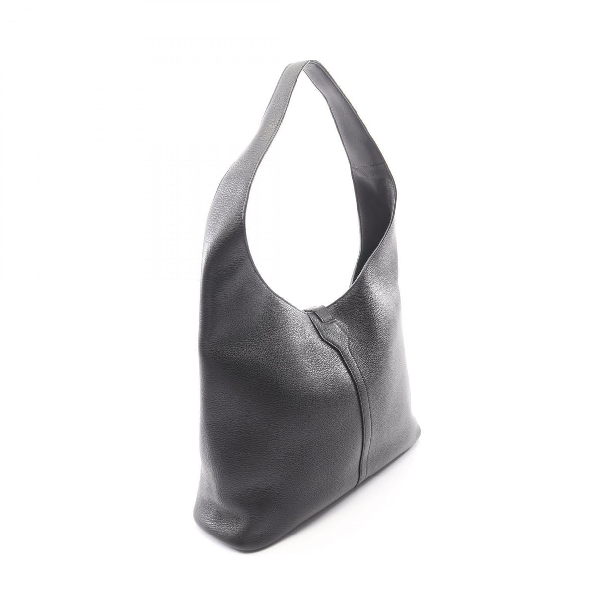 BALENCIAGA LOCKER NORTH-SOUTH Medium Hobo Bag Shoulder Bag Black leather 771636 2101220126025