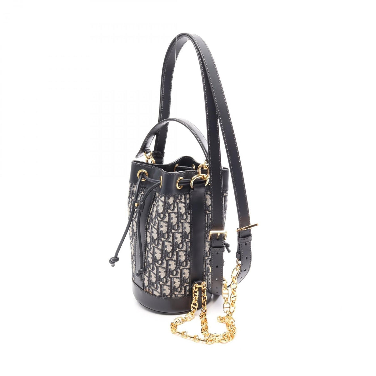 Christian Dior Oblique Small Rucksack Backpack Beige/Navy leather�campus 3350UTZQ 2101219974187