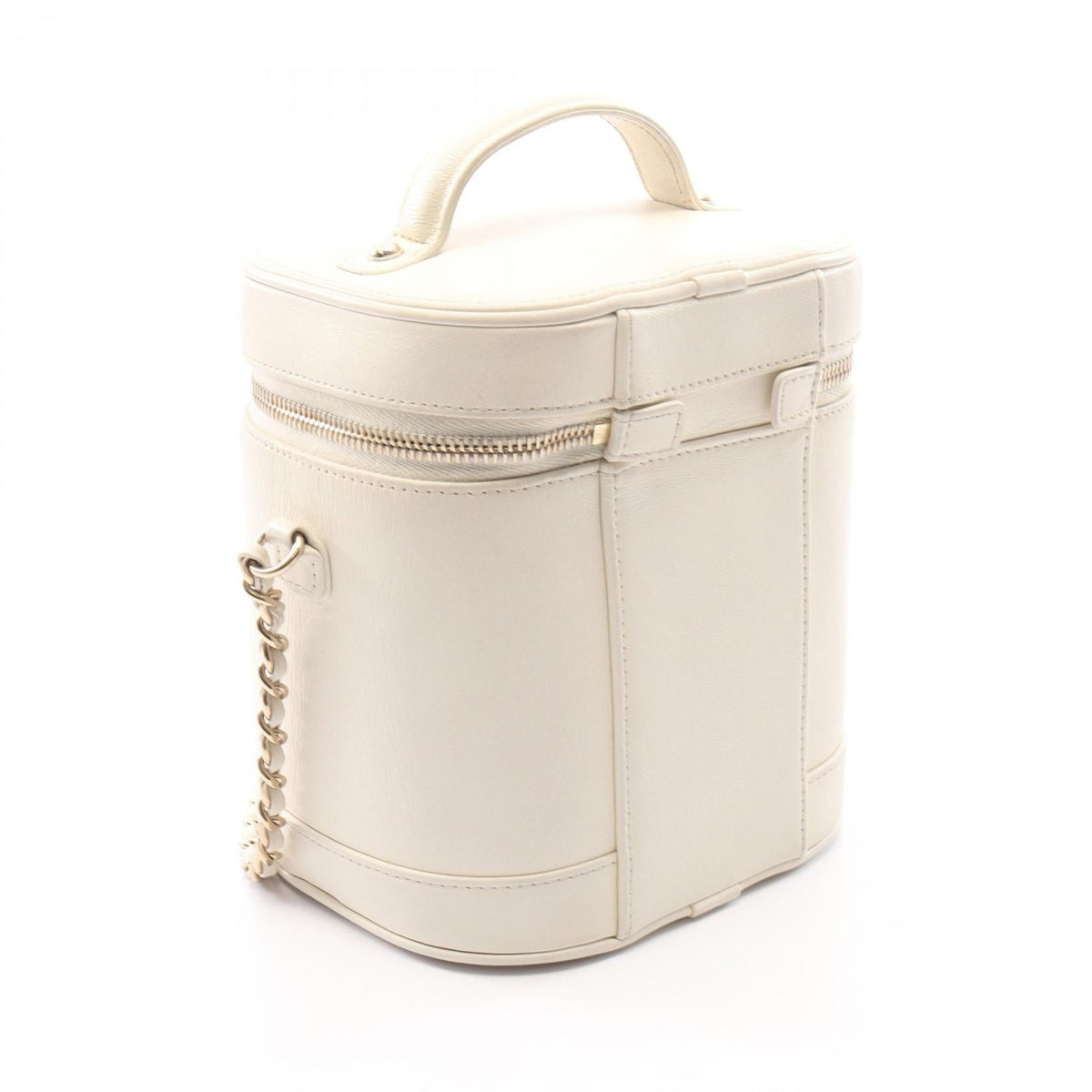CHANEL White COCO Mark 2WAY Lambskin (sheep leather) AS0323 2121400017189