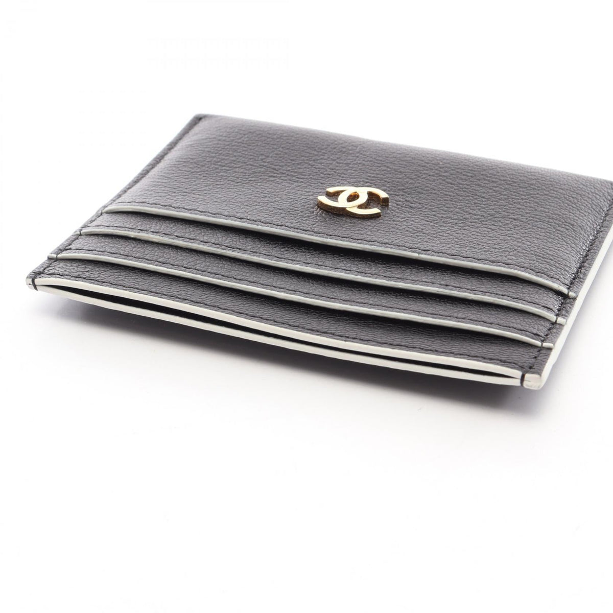 CHANEL Black COCO Mark leather 2101220102630