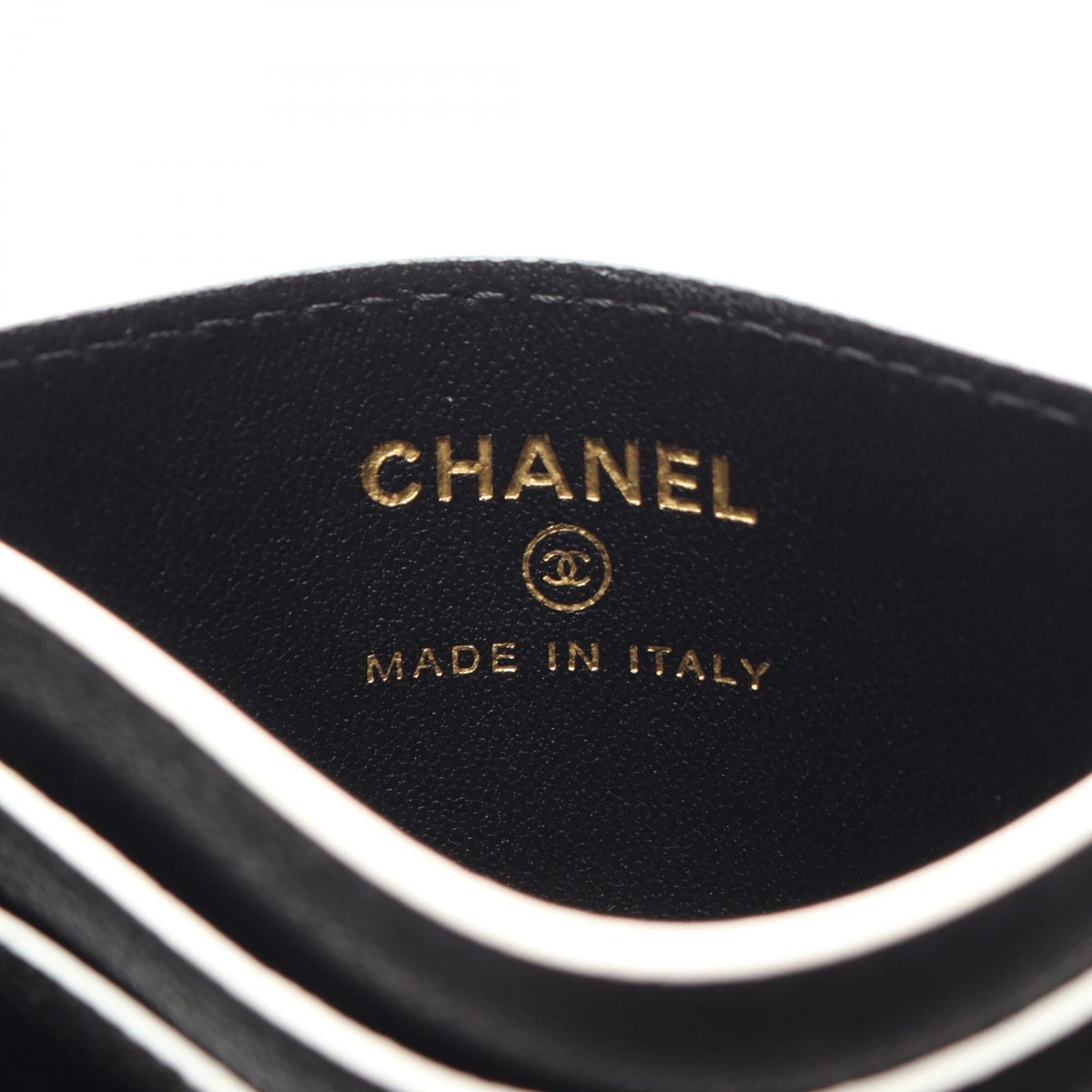 CHANEL Black COCO Mark leather 2101220102630