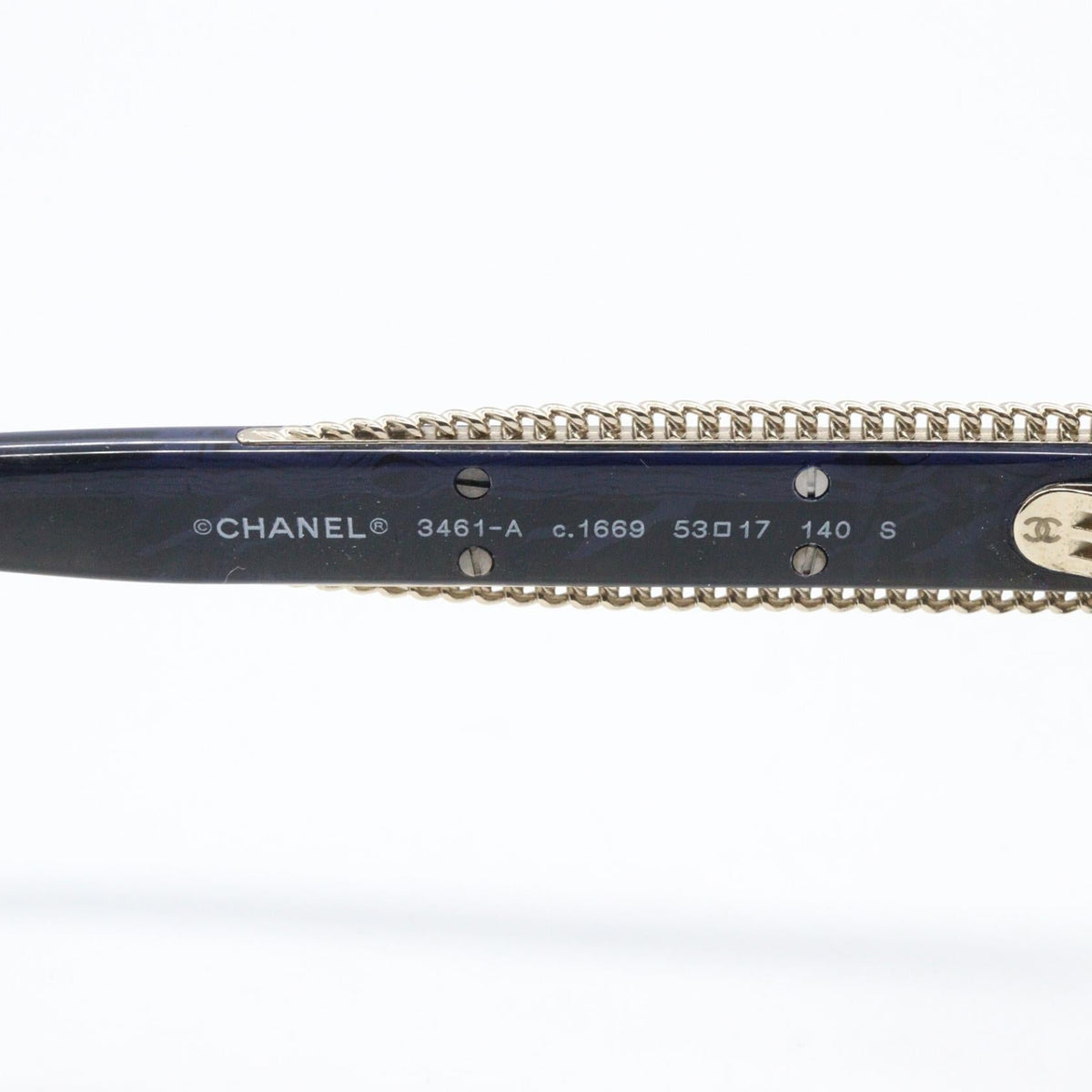 CHANEL Navy Date glasses Other acetate 3461A 1669(53) 2101219405803