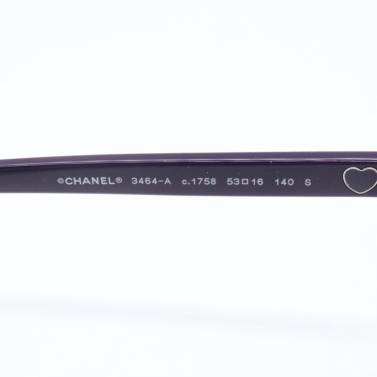 CHANEL Purple Date glasses Other acetate 3464A 1758(53) 2101219405810