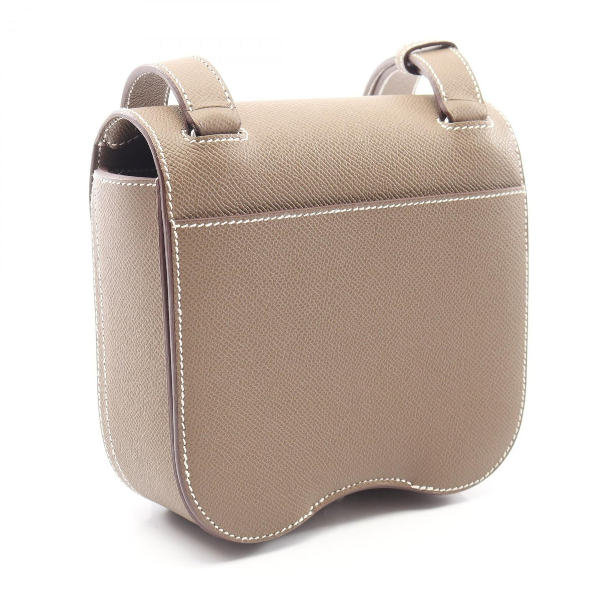 HERMES Della Cavalleria Mini Etoupe Grey Shoulder Bag Gray Epsom leather Epsom 2101219732473