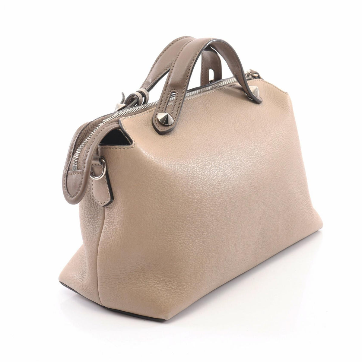 FENDI BY THE WAY MEDIUM (2-Way) Handbag Beige leather 2101220061562