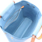 HERMES Kaback PM 2WAY Tote BagAzur Azur Blue/Brown Toile officier canvas leather Toile officier / Vache leather hunter 2101219956435
