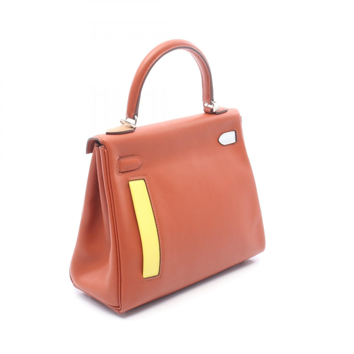 HERMES Kelly 25 Colourmatic, internal stitching, 2-way HandbagCuivre Cuivre Brown/Multicolor Vaux Swift leather leather Vaux Swift leather 2104102537384