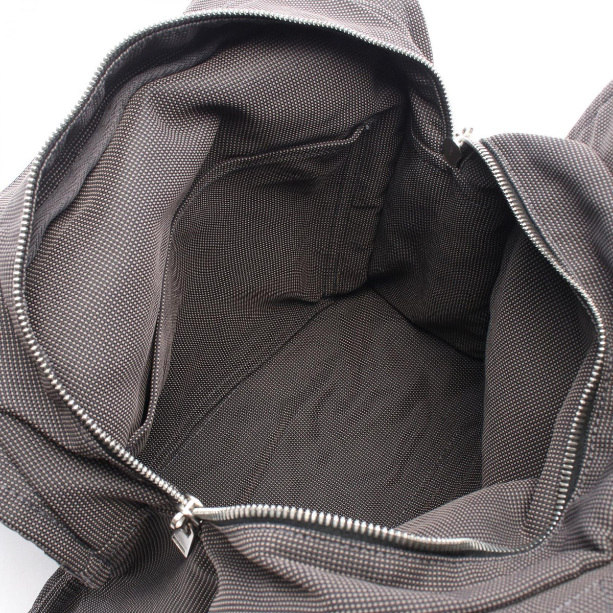 HERMES Herline Ad MM Rucksack Backpack Gray canvas 2101220136215