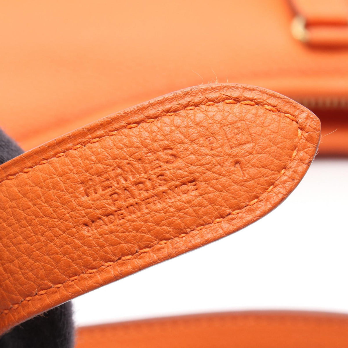 HERMES Trim 31 Shoulder BagOrange Orange Orange Togo leather leather 2100301240780