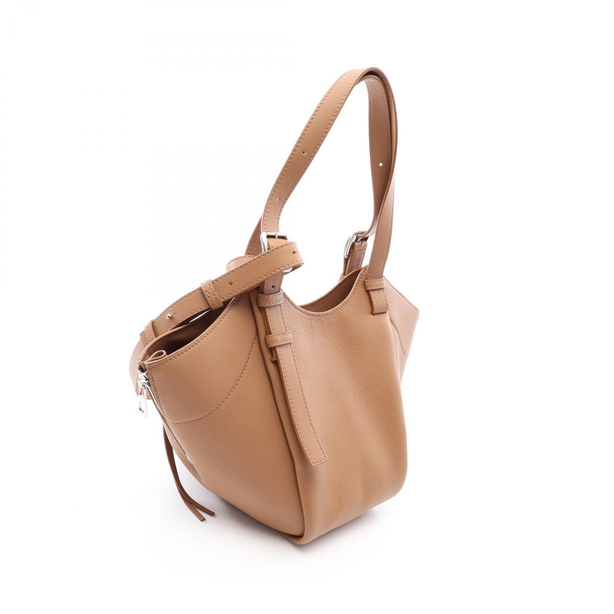 LOEWE Hammock Flip Bag 2WAY Handbag Brown leather A538HHBX07 2106800641646