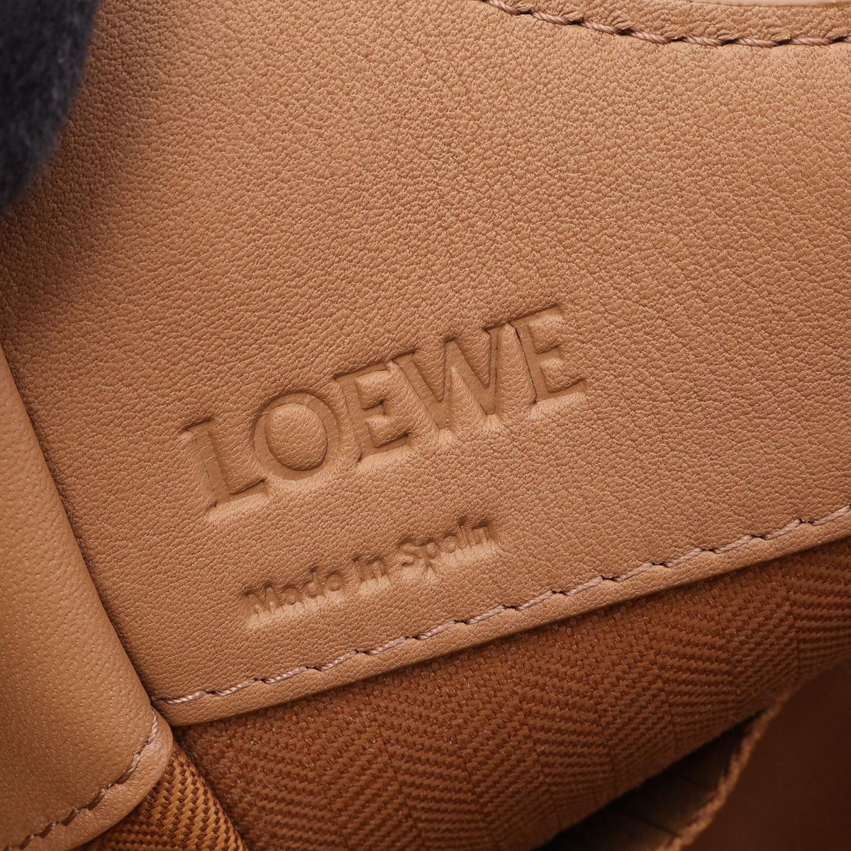 LOEWE Hammock Flip Bag 2WAY Handbag Brown leather A538HHBX07 2106800641646