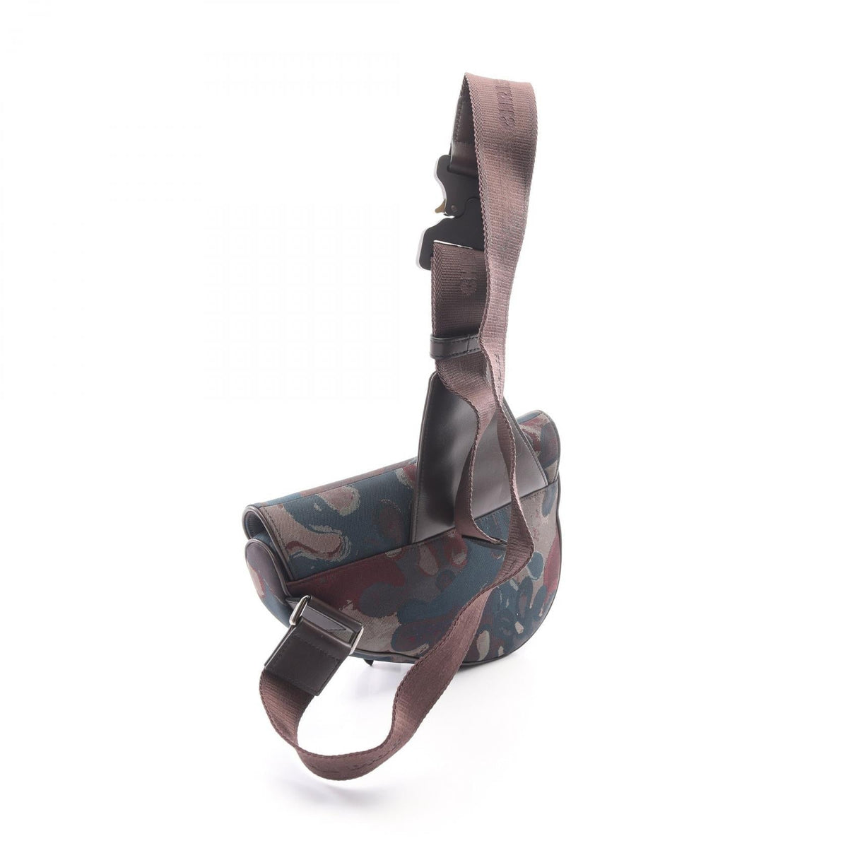 Dior DIOR � PETER DOIG saddle bag Waist bag Body bag Brown/Multicolor canvas�leather 2101220132019