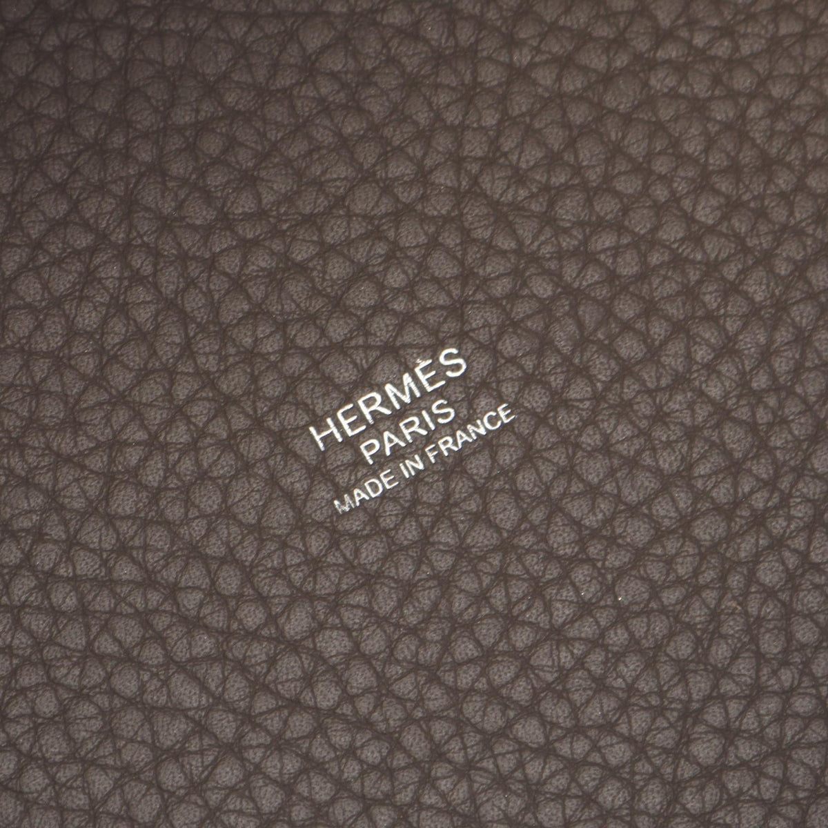 HERMES Picotin Lock MM HandbagEtain Etain Gray Taurillon Clemence leather Taurillon Clemence 2107601175149