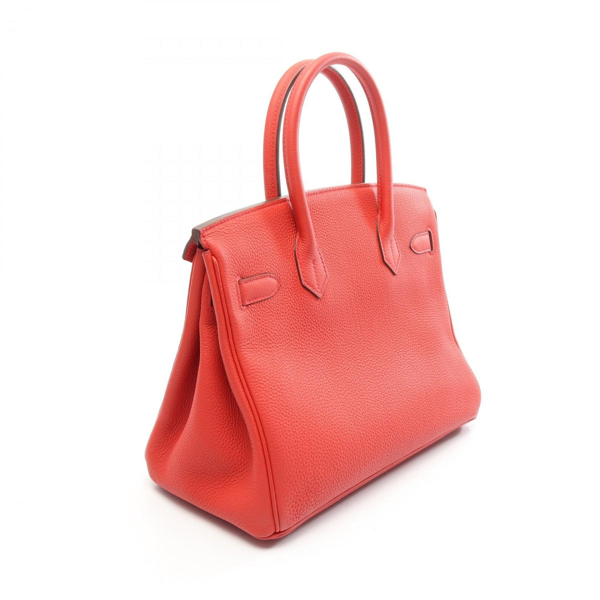 HERMES Birkin 30 Handbag Red Togo leather leather Togo leather 2101220129804