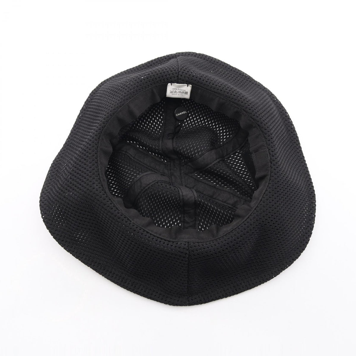 CHANEL Black Sports line mesh Other polyester 2101220127817