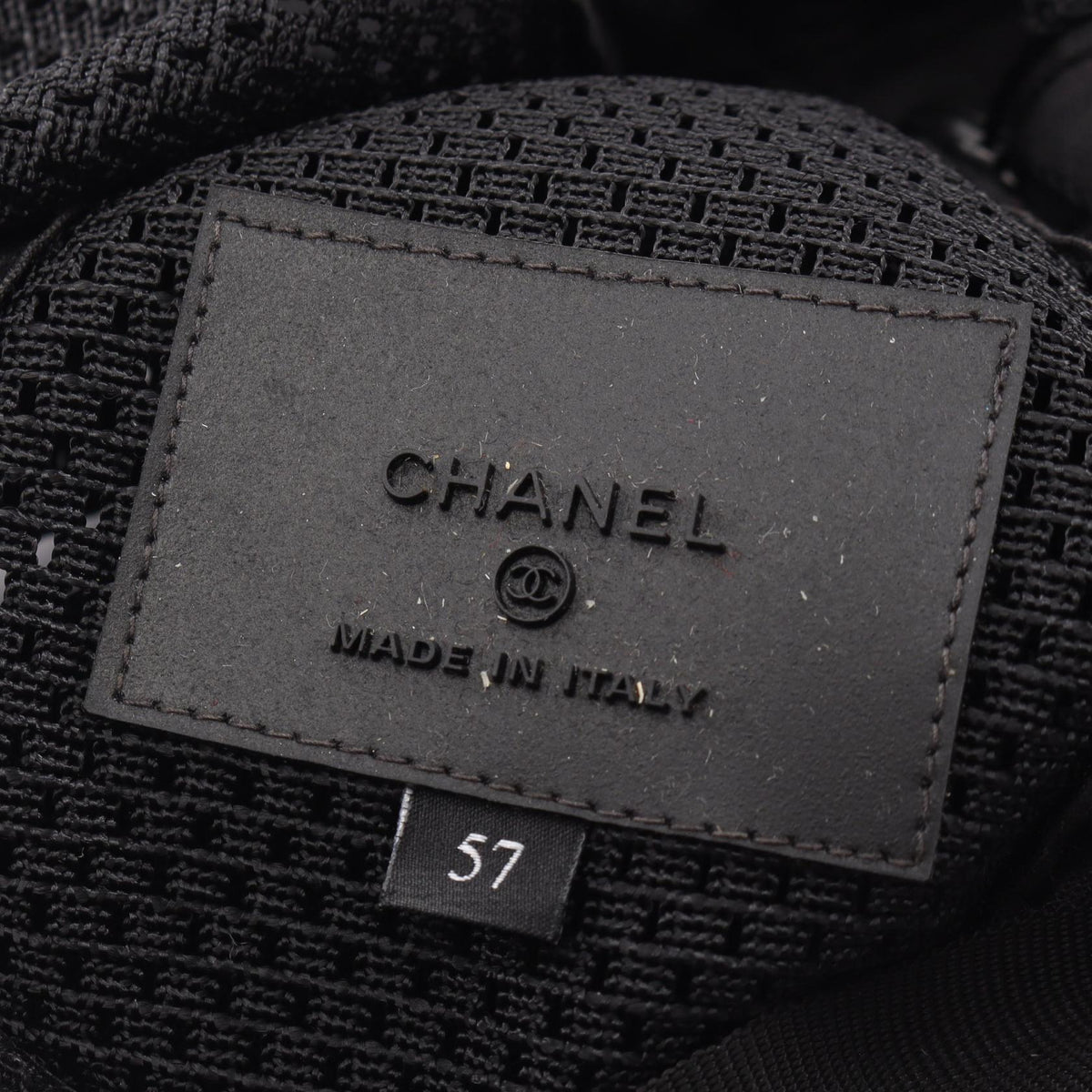 CHANEL Black Sports line mesh Other polyester 2101220127817