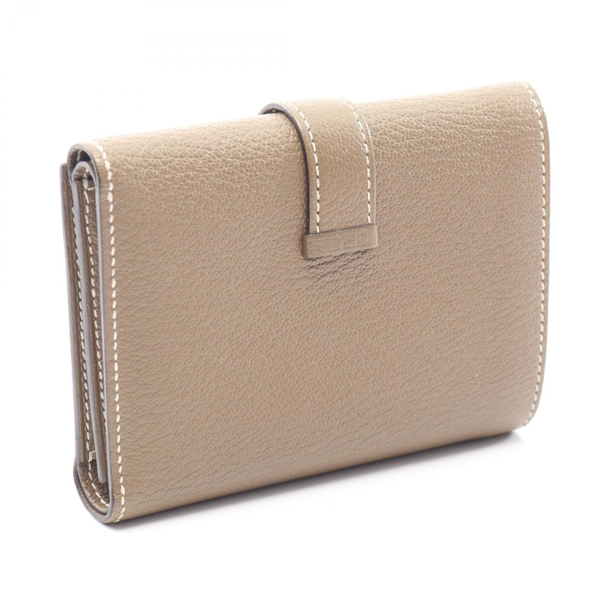 HERMES Bearn Combination Etoupe Grey Tri-fold walletEtoupe Grey Etoupe Grey Beige Chevre leather 2101219673622