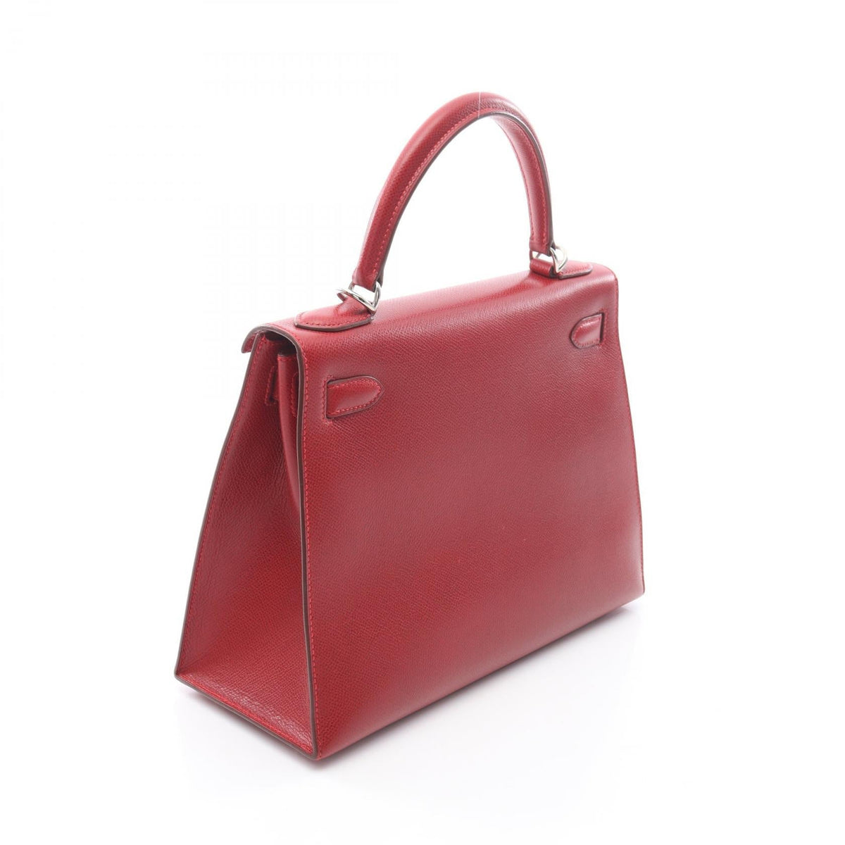 HERMES Kelly 28 Rouge vif 2WAY HandbagRouge vif Rouge vif Red Epsom leather 2104102501392