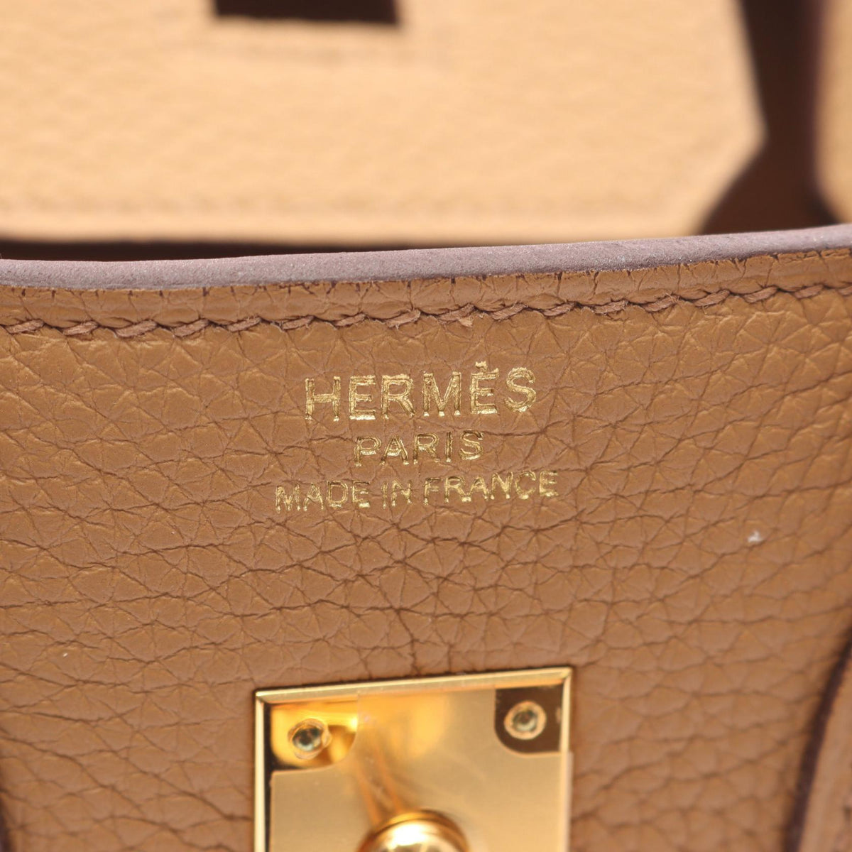 HERMES Birkin 25 HandbagChai Chai Brown Togo leather leather Togo leather 2120100030467