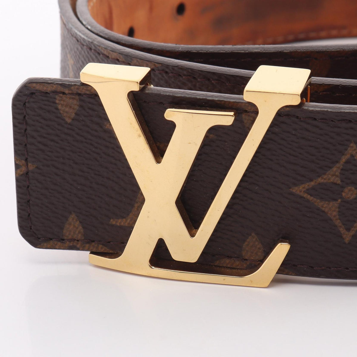 LOUIS VUITTON LV Initial 40mm Monogram Ceinture Brown belt M9608 2101219966588